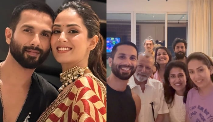 Mira Rajput offers a glimpse into her family time with Shahid Kapoor and others