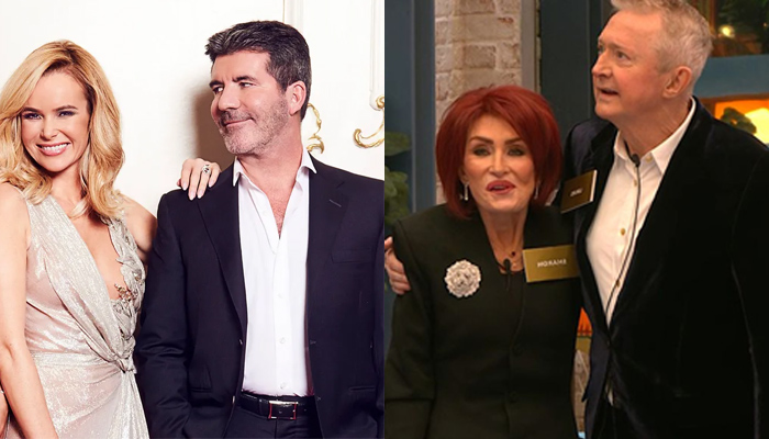 Amanda Holden sides with Simon Cowell over Sharon Osbourne, Louis Walsh ...