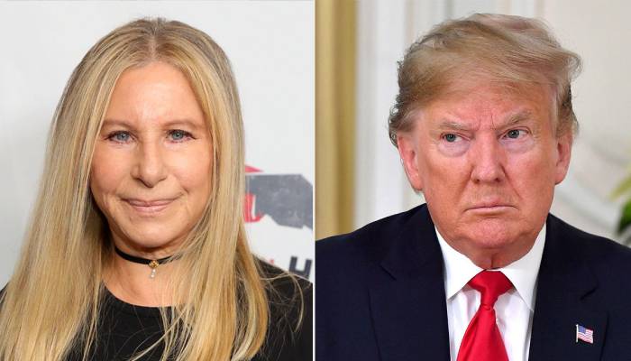 Barbra Streisand compares Donald Trump to broken record