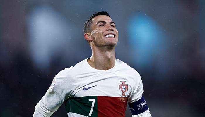 Lionel Messis closest chooses Cristiano Ronaldo over him. — AFP/File