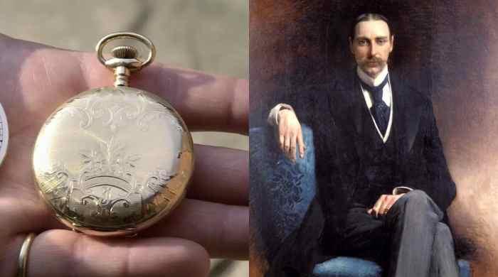 Titanic's Wealthiest Passenger's Gold Pocket Watch Sells For Record $1.5m