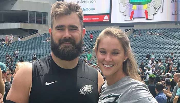 Kylie Kelce and Jason Kelce spotted together. — Instagram/@kyliekelce