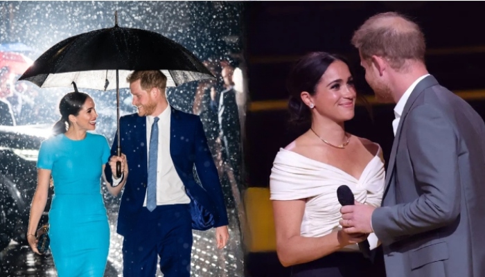 Meghan and Harry shared never-before-seen photos of their evening in the Netflix docuseries.