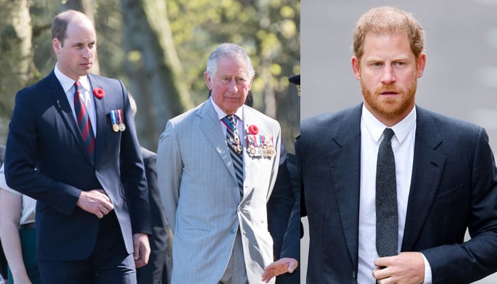 King Charles, Prince William set for joint outing as Harry watches from ...