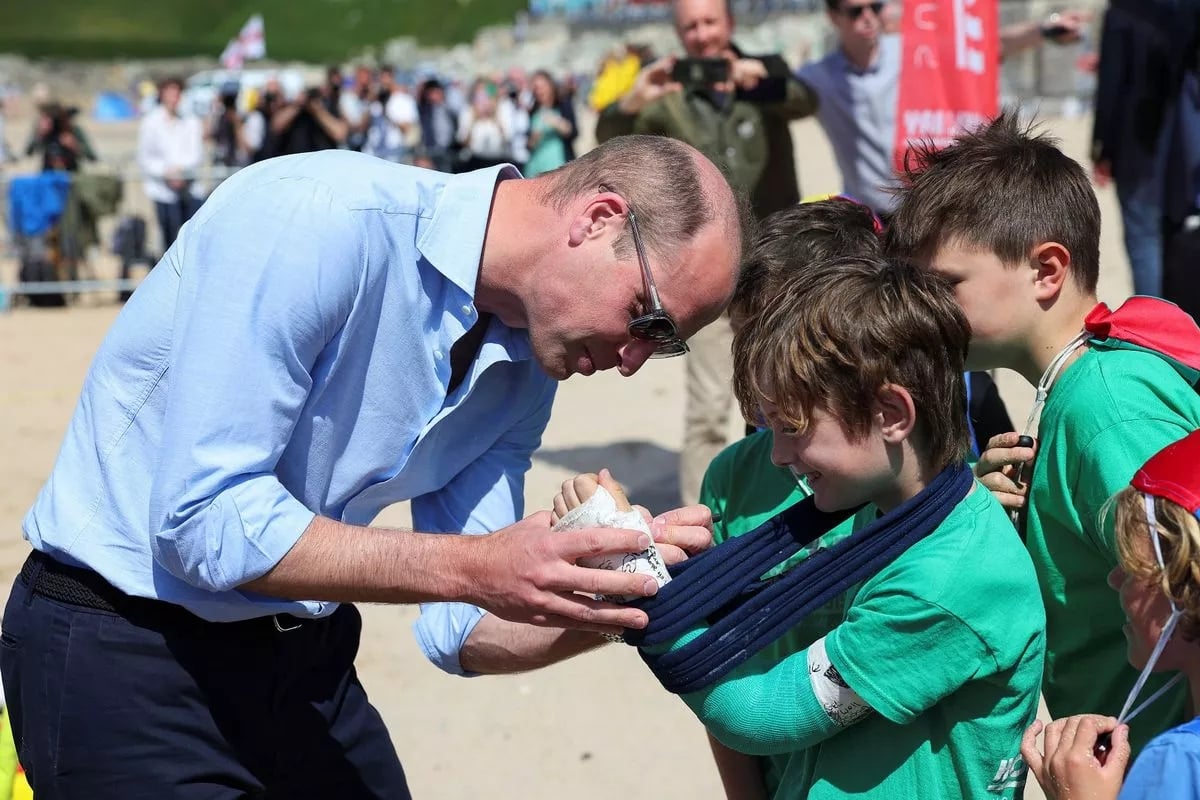 Prince William becomes emotional as he recalls memories with Prince Harry during Cornwall outing