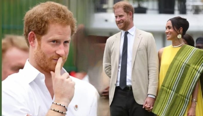 Meghan was photographed wearing a matching shawl reportedly gifted to her by the Governors wife