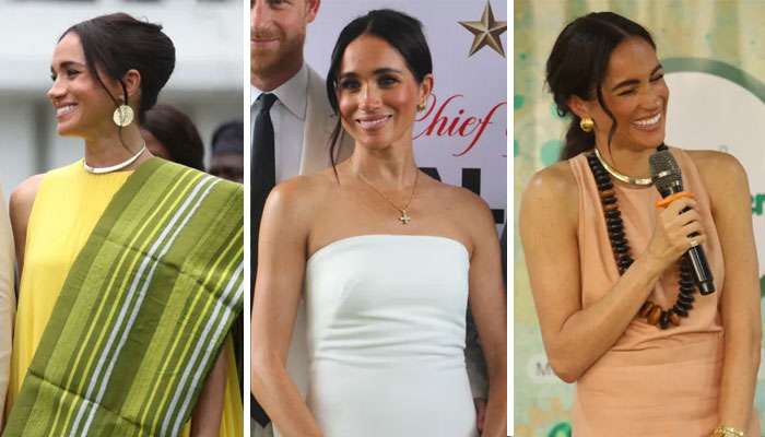 Meghan Markle takes charge of her own glam during Nigeria visit