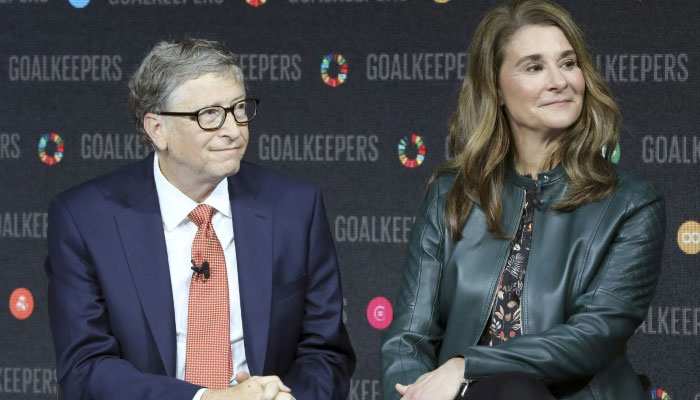 Bill Gates and Melinda French Gates -- seen here in 2018, divorced in 2021 but had continued to co-chair their eponymous foundation. — AFP File