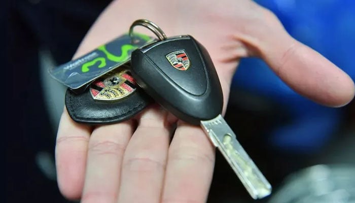 A car key fob. — Wales Online