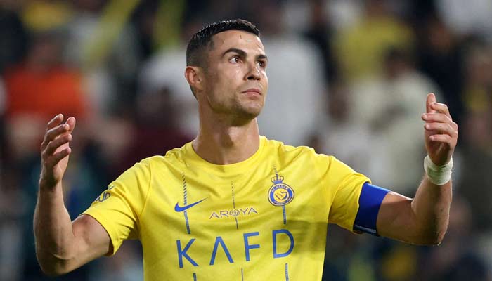 Cristiano Ronaldo staying with Al Nassr for more time. — Reuters/File