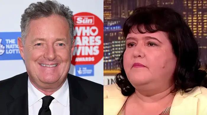 Piers Morgan reacts to real-life Baby Reindeer stalker Fiona Harvey ...