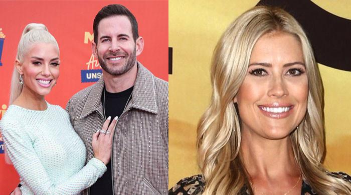 Tarek El Moussa’s wife, ex wife come together for hilarious collab