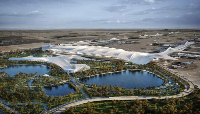 Dubai builds worlds largest airport. — DAEP