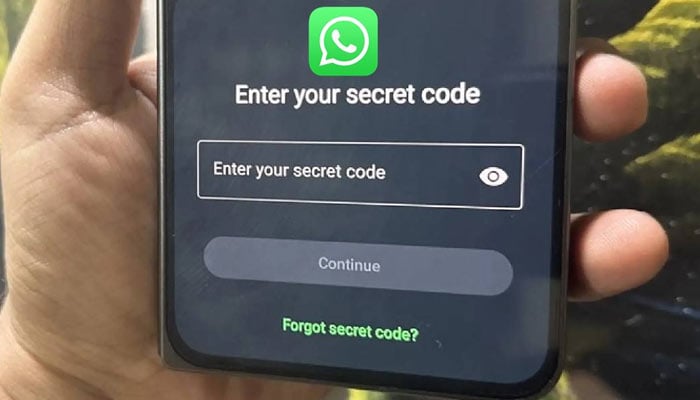 How to hide WhatsApp chat with secret code?. — Pakistan Observer/File