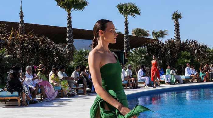 Saudi Arabia hosts first-ever swimsuit fashion show