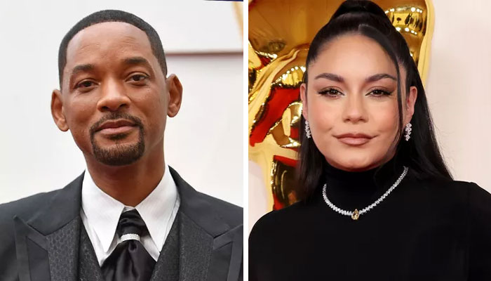 Will Smith shows support to pregnant co-star Vanessa Hudgens