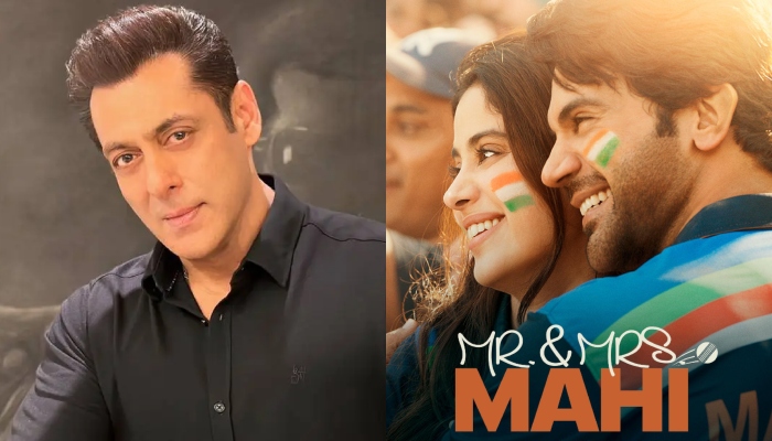 Salman Khan cheers for Rajkummar Rao and Janhvi Kapoors Mr. and Mrs. Mahi