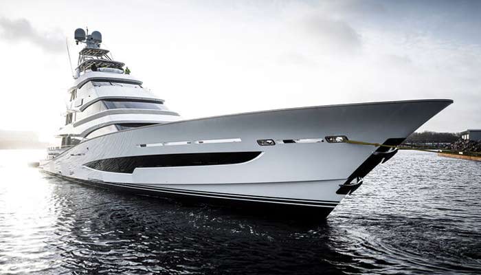 Saudi Prince with great wealth owns $70 million worlds largest sportfishing yacht. — Royal Huisman/File