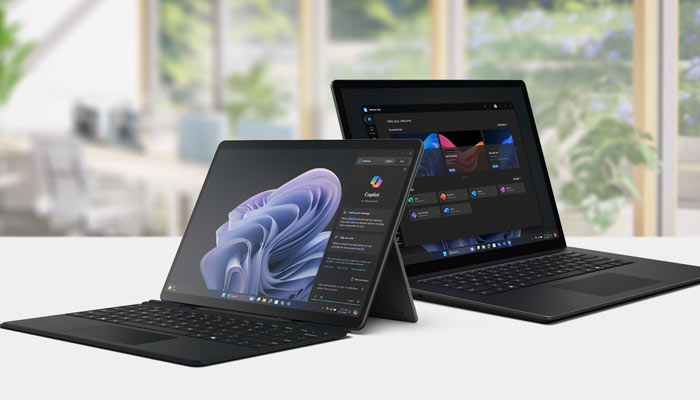 Microsoft also announced a new Surface Laptop and Surface Pro Tablet. — Microsoft/File