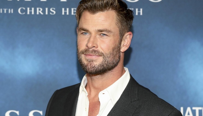 Chris Hemsworth attends Hollywood Walk of Fame Ceremony with wife, twin sons