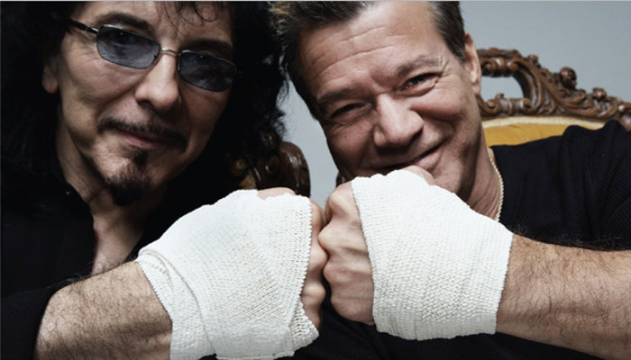 Tony Iommi shares his experience working with Eddie Van Halen