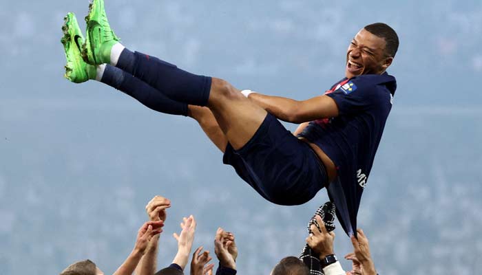 Kylian Mbappe brings PSG career to end with Coupe de France trophy. — Reuters/File