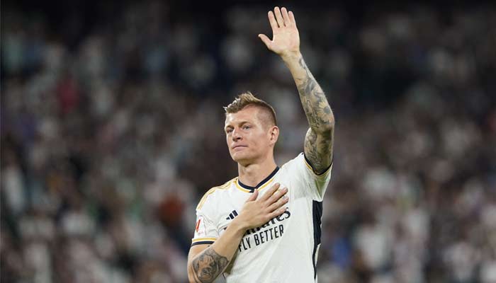 Toni Kroos marks end of Real Madrid adventure with final home game. — Reuters/File