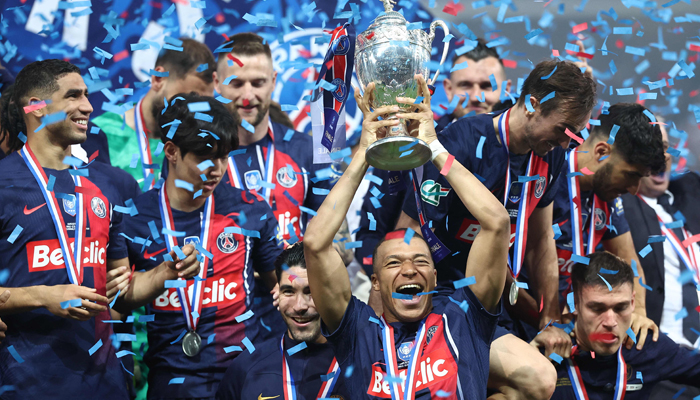 Paris Saint-Germain defeat Lyon with 2-0 on Saturday, claiming the French Cup. — AFP