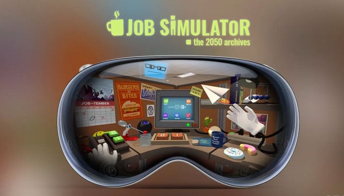 Job Simulator game lands on Apple Vision Pro. — 9to5Mac