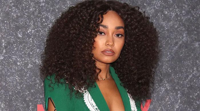 Leigh-Anne Pinnock shares love from a distance with Andre Gray, who has gone “infernal”