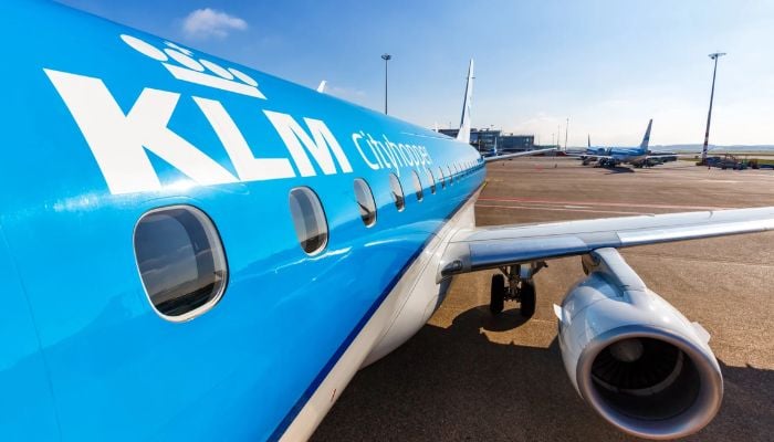 The incident occurred on Wednesday afternoon as a KLM Cityhopper flight pushed back from its gate at the busy terminal. — ABC News/File