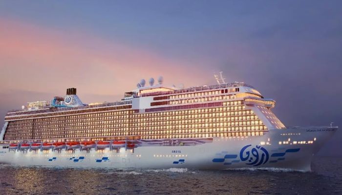 The flagship vessel of AROYA Cruises is an impressive 335-metre floating resort. — Gulf News/File