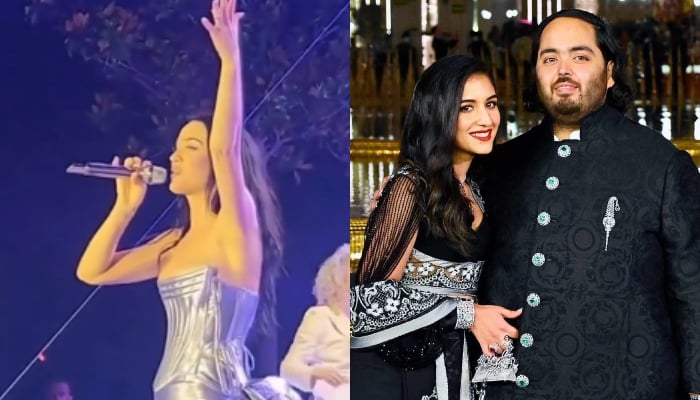 Katy Perry perfoms at Anant Ambani, Radhika Merchants cruise pre-wedding