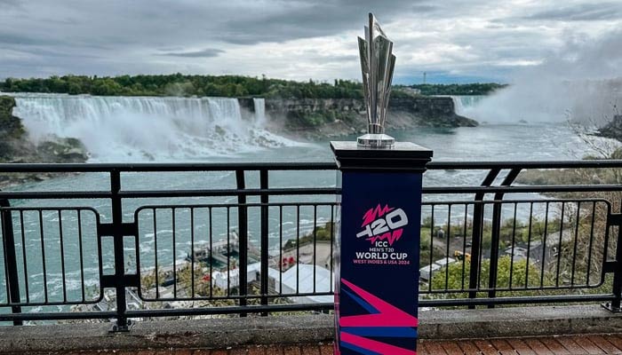 T20 World Cup 2024 trophy. — ICC/File