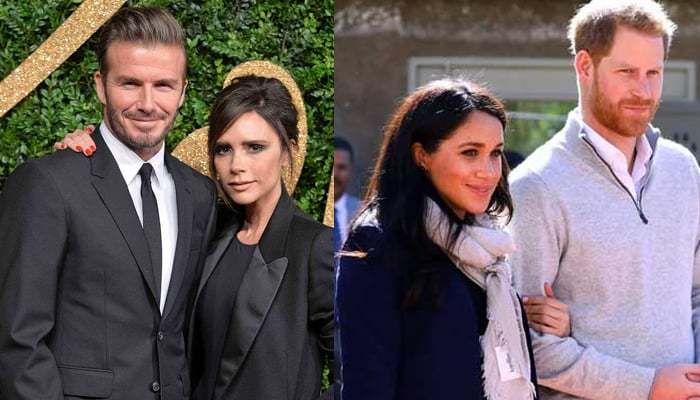 David, Victoria Beckham clarify stance on royal family rift with Harry, Meghan