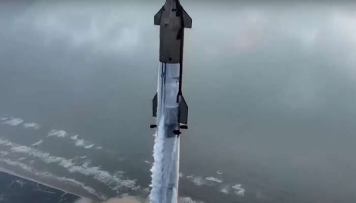 SpaceX launches Starship for fourth test flight. — SpaceX