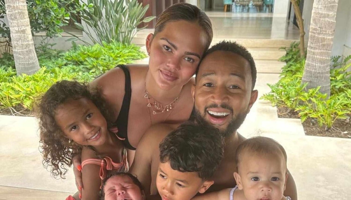 Chrissy Teigen unlocks new motherhood moments with four kids