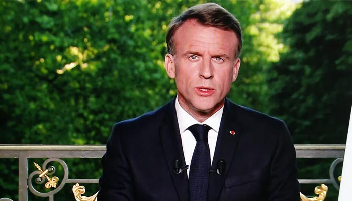 French President Emmanuel Macron announces new legislative elections. — AFP/File