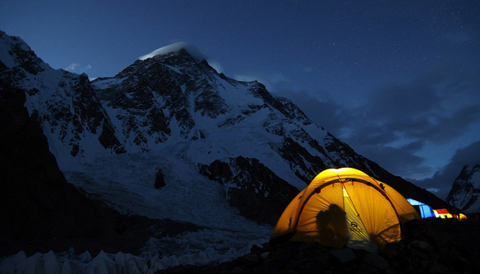 This image taken on July 15, 2023 shows a view of K2 in the Karakoram range of Gilgit–Baltistan. — AFP/File