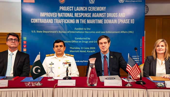 US envoy Andrew Schofer attends launch of the $1 million Global Maritime Crime Program (GMCP) Phase-2. — Supplied