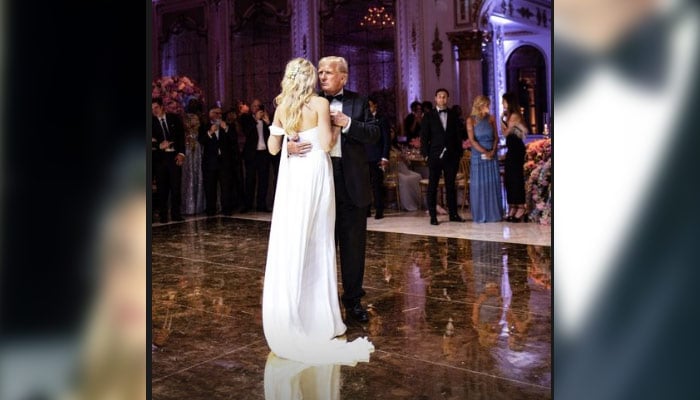 Tiffany Trump is the youngest daughter of Donald Trump and ex-wife Marla Maples. — Instagram/@tiffanytrump