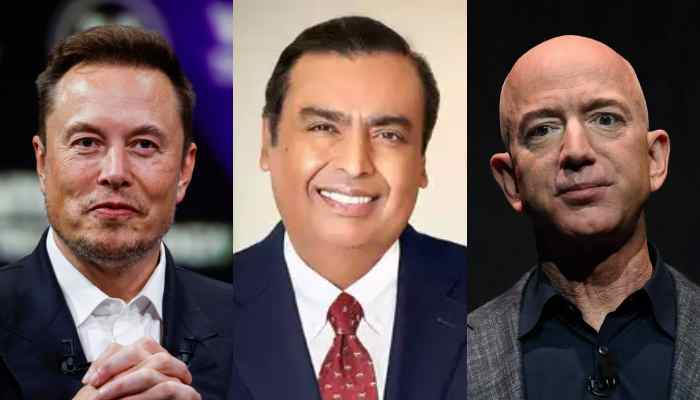 Mukesh Ambani, Elon Musk and Jeff Bezos India satellite internet race heats up as Reliance clears hurdle. — AFP/File