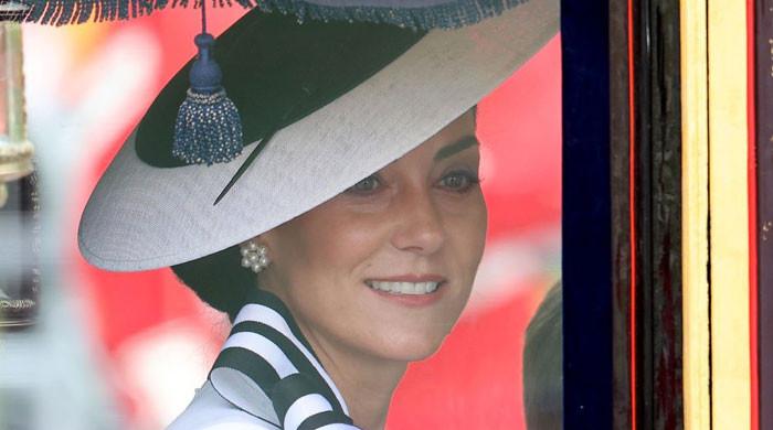 Kate Middleton arrive à Trooping the Color 2024 avec des enfants