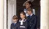 Kate Middleton enjoys Trooping the Colour parade from balcony with kids