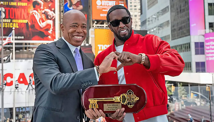 Sean Diddy Combs received a Key to the City of New York in September 2023