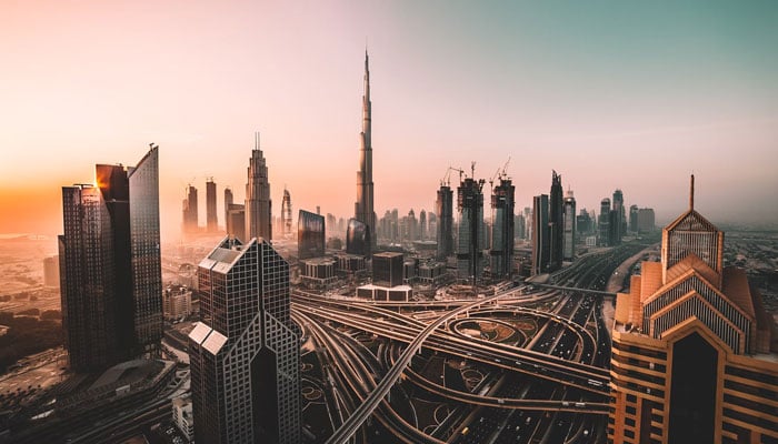 This undated image shows a view of the worlds tallest building, the Burj Khalifa (centre) in Dubai, United Arab Emirates. — Unsplash