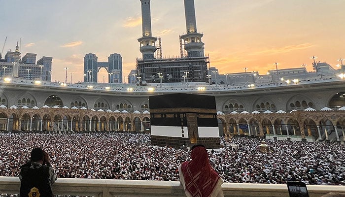 Muslim pilgrims circle the Kaaba as they perform Tawaf at the Grand Mosque, during the annual haj pilgrimage, in Mecca, Saudi Arabia, June 18, 2024. — Reuters