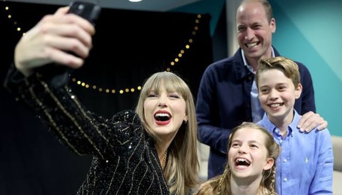 Taylor Swift delighted to meet Prince William, George and Charlotte