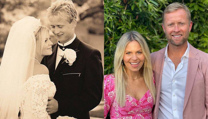 Candace Cameron Bure marked 28 years of marriage via a series of photos from her wedding to now