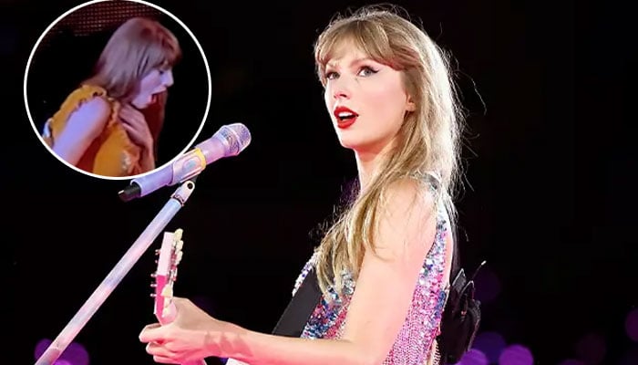 Taylor Swift has had a similar mishap during a previous show as well